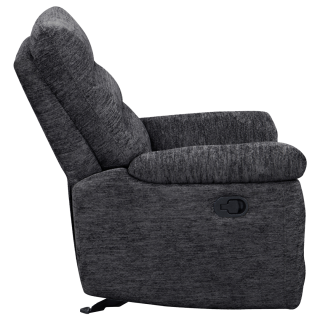 Salon 3 et 1 places Coral gris foncé