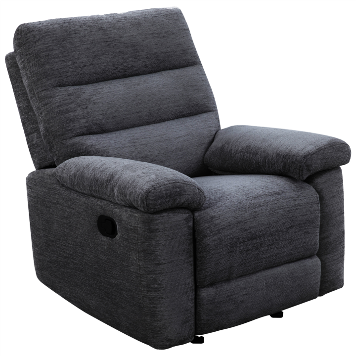 Salon 3 et 1 places Coral gris foncé