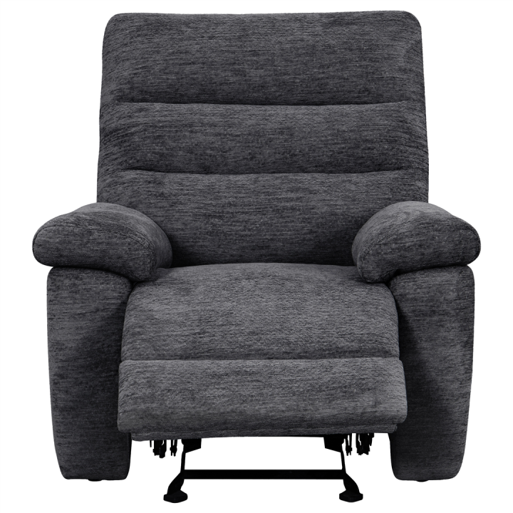 Salon 3 et 1 places Coral gris foncé