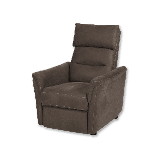 Fauteuil releveur Mayenne en tissu gris foncé