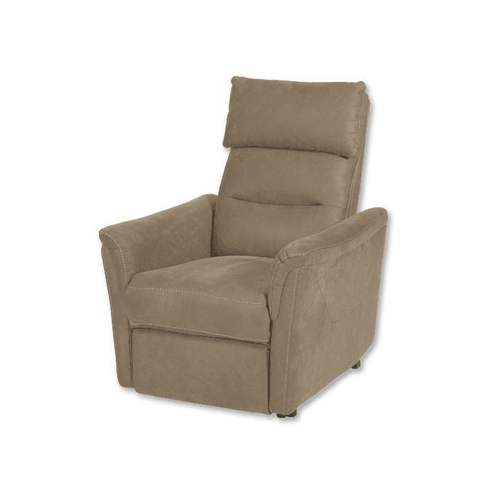 Fauteuil relax Mayenne Taupe