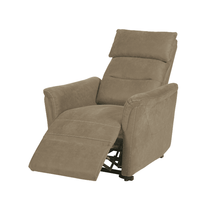 Fauteuil relax Mayenne Taupe