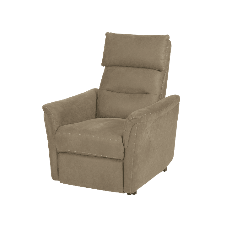 Fauteuil relax Mayenne Taupe
