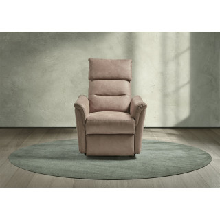 Fauteuil relax Mayenne Taupe