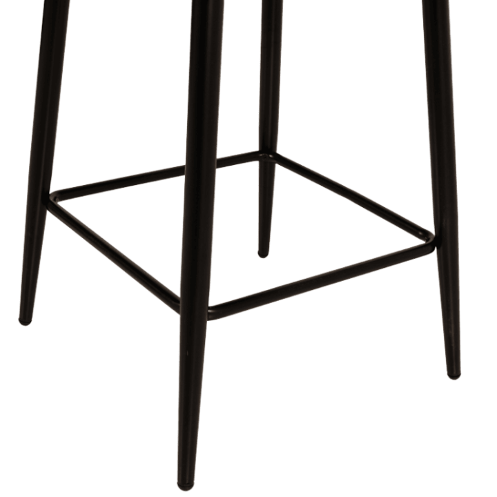 Tabouret de bar coutner Rox avec accoudoirs beige