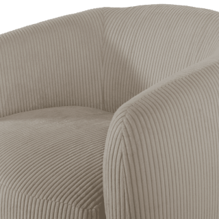 Fauteuil Alken pivotant Beige