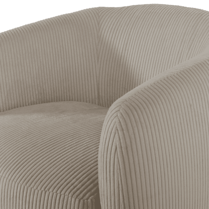 Fauteuil Alken pivotant Beige