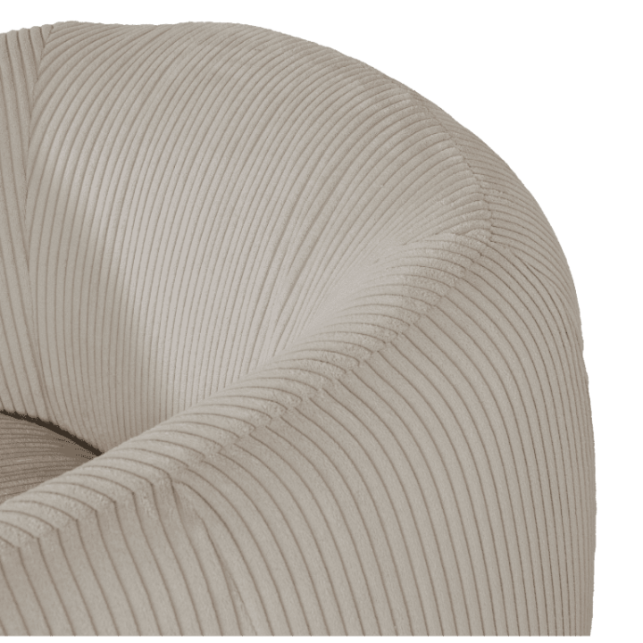 Fauteuil Alken pivotant Beige
