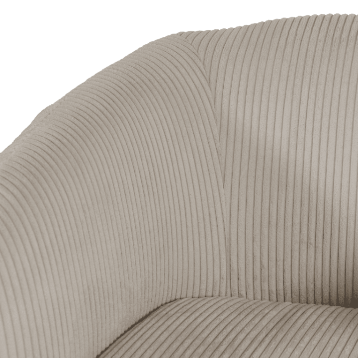 Fauteuil Alken pivotant Beige