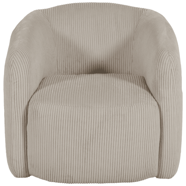 Fauteuil Alken pivotant Beige