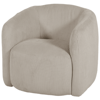 Fauteuil Alken pivotant Beige