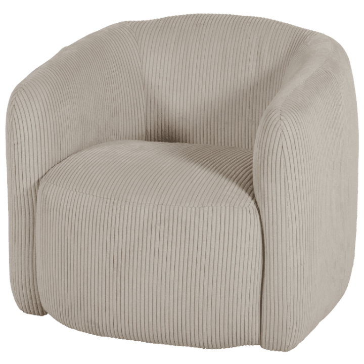 Fauteuil Alken pivotant Beige
