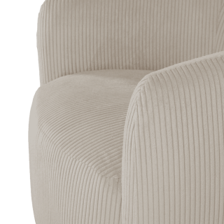 Fauteuil Alken pivotant Beige