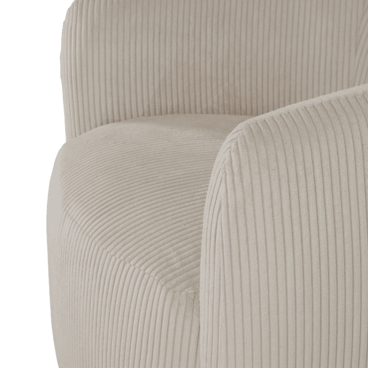 Fauteuil Alken pivotant Beige