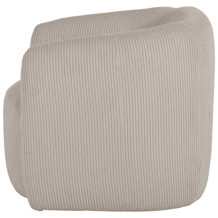 Fauteuil Alken pivotant Beige