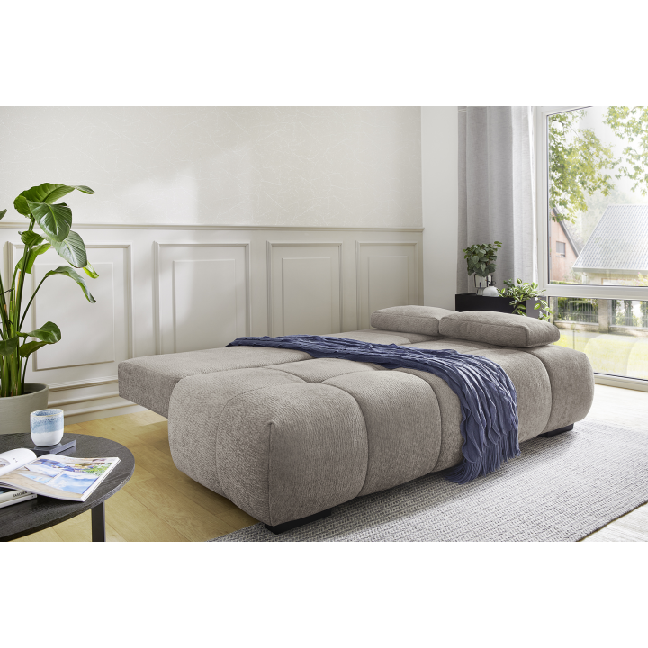 Canapé convertible Reno gris