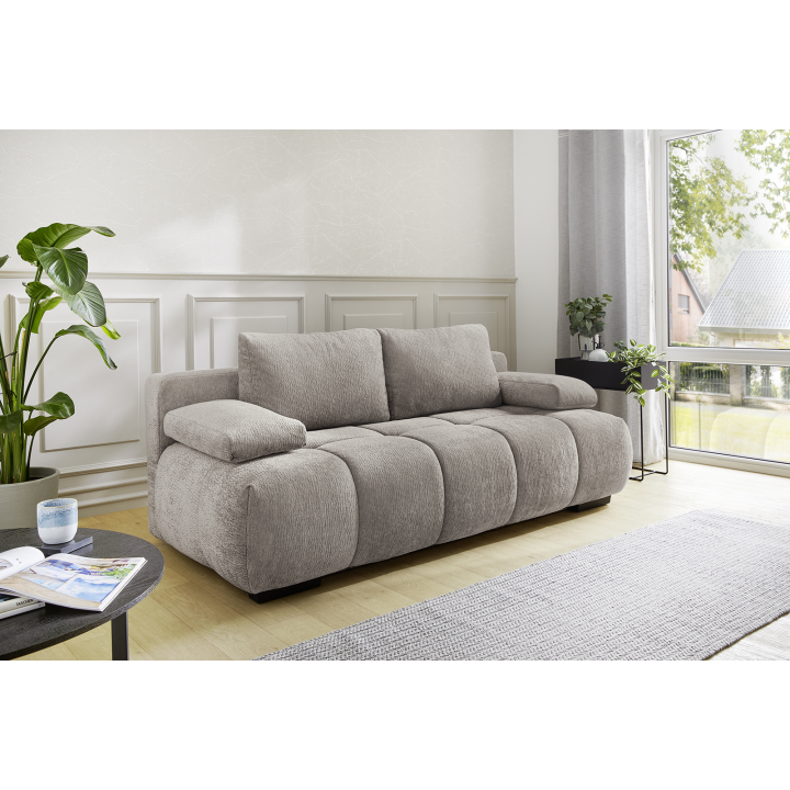 Canapé convertible Reno gris