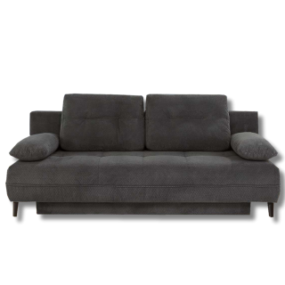 Canapé TILL 456/09 - canapé convertible gris foncé