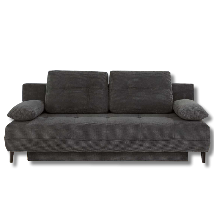 Canapé TILL 456/09 - canapé convertible gris foncé