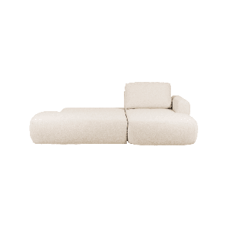 Salon d'angle avec chaise longue à droite Ariola