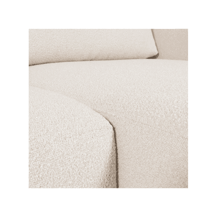Salon d'angle avec chaise longue à droite Ariola