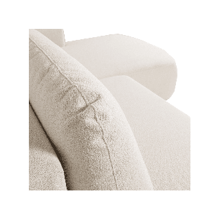 Salon d'angle avec chaise longue à droite Ariola