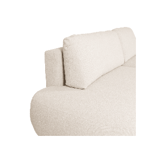 Salon d'angle avec chaise longue à droite Ariola