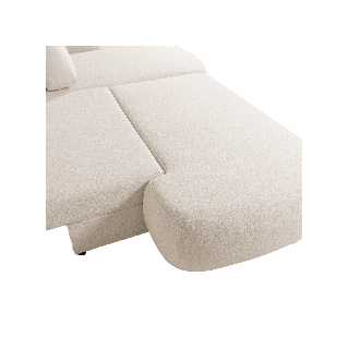Salon d'angle avec chaise longue à droite Ariola