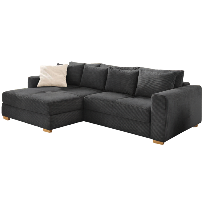 Kampen , canapé convertible gris anthracite