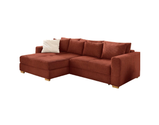 Canapé d'angle convertible Terracota