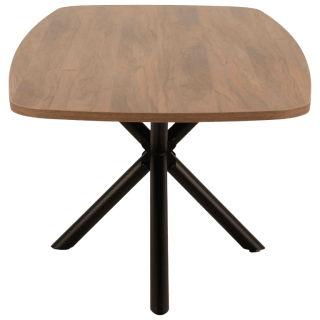 Table en 225 cm avec pied étoile Lago