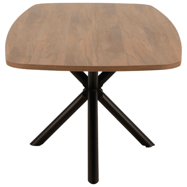 Table en 225 cm avec pied étoile Lago