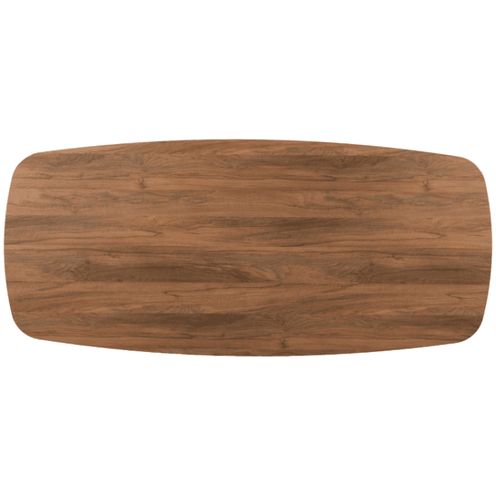Table en 225 cm avec pied étoile Lago