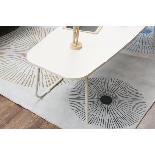 ELIAS - SET DE 2 TABLES BASSES CREAM JESF