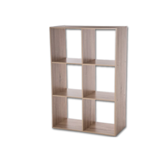 Etagère 6 cases naturel 139909