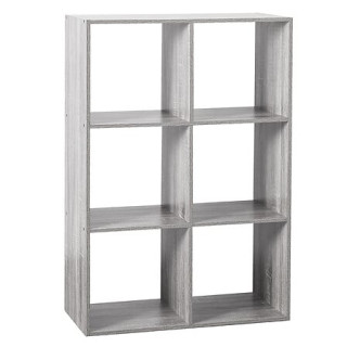 Etagère 6 cases Modul gris - 139909 A
