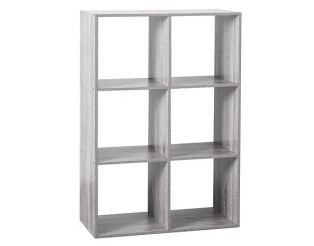Etagère 6 cases Modul gris - 139909 A