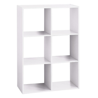 Etagère 6 cases Modul Blanc 138909 C