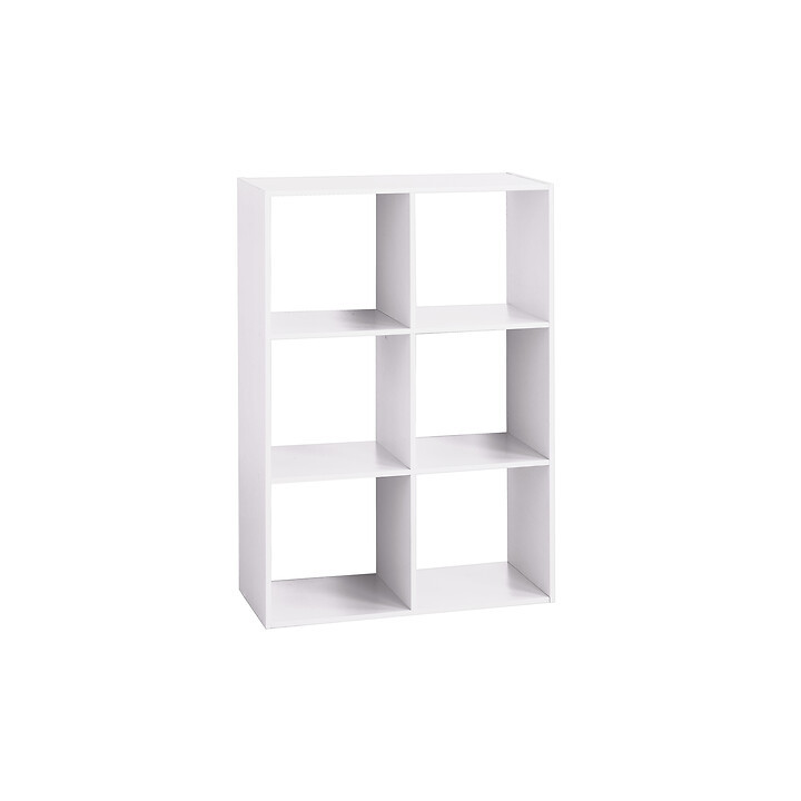 Etagère 6 cases Modul Blanc 138909 C