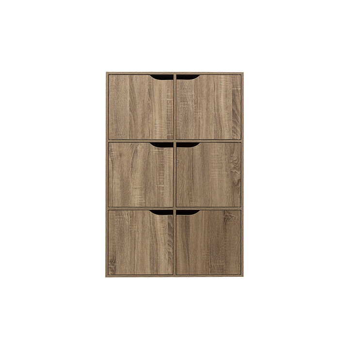 Etagère 6 cases - Naturel 181273