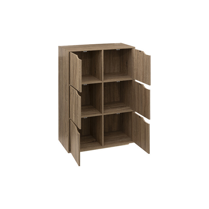 Etagère 6 cases - Naturel 181273