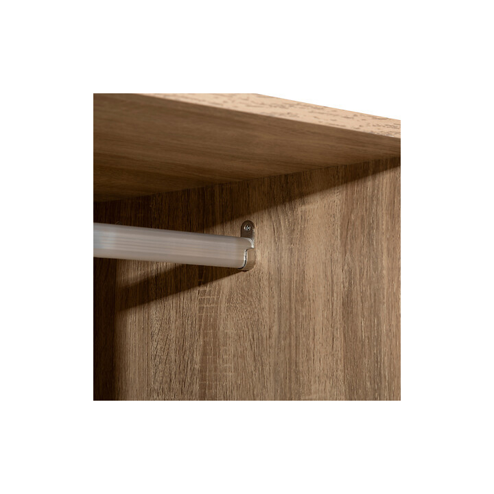 Dressing penderie avec 3 tiroirs black - 193640