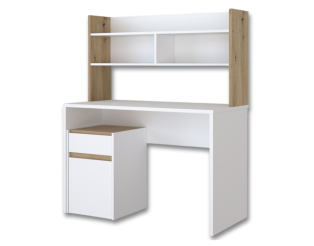 Ensemble Modultrick - Bureau 140 cm avec Surmeuble