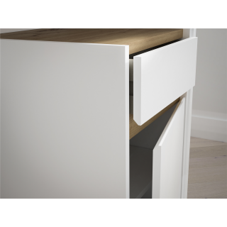 Ensemble Modultrick - Bureau 140 cm avec Surmeuble