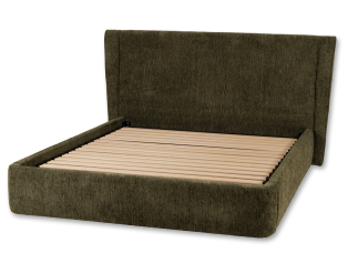 Lit coffre 160 x 200  cm ( Vert ) HUGO