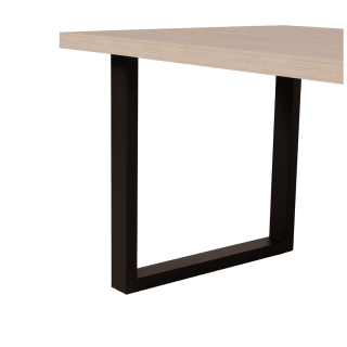 Antibes, table 190 cm avec pied U