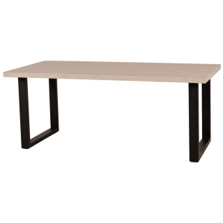 Antibes, table 190 cm avec pied U
