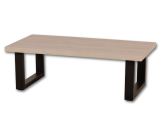 Table basse antibes pied en métal U