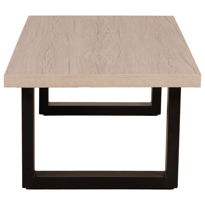 Table basse antibes pied en métal U