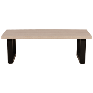 Table basse antibes pied en métal U